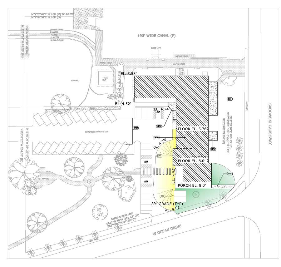 Parking Lot Paving Sketch